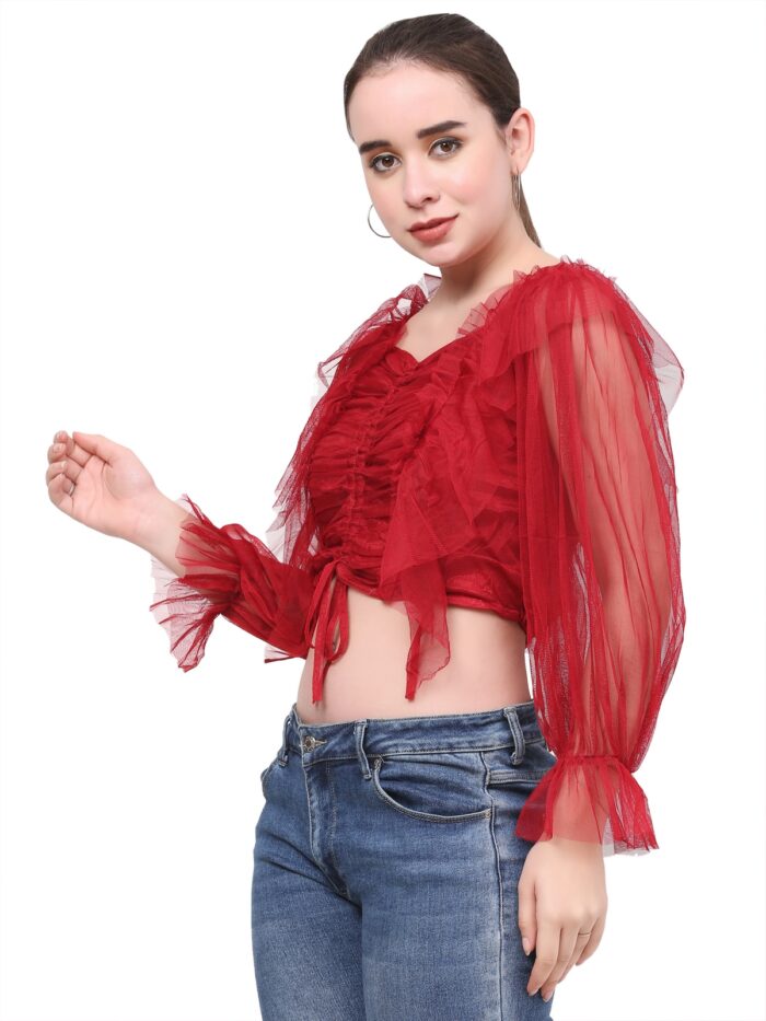 Net Womens Tops Red