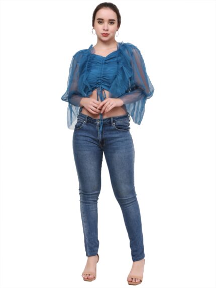 Net Womens Tops Blue