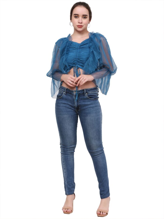 Net Womens Tops Blue