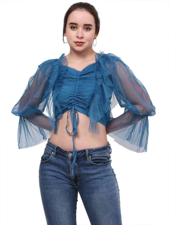 Net Womens Tops Blue