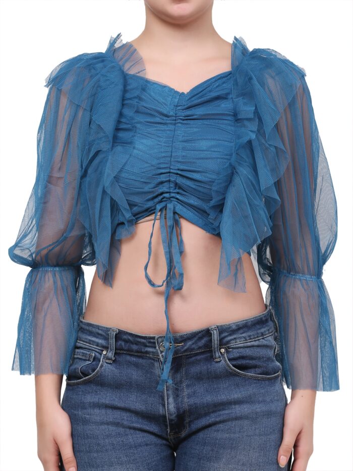 Net Womens Tops Blue