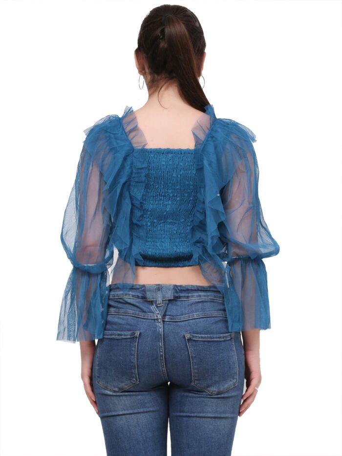 Net Womens Tops Blue