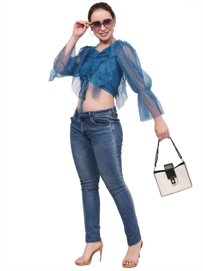 Net Womens Tops Blue