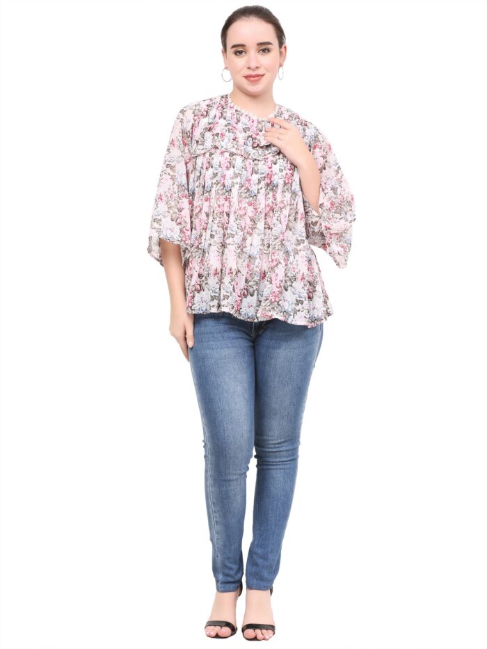 Flower Women Tops