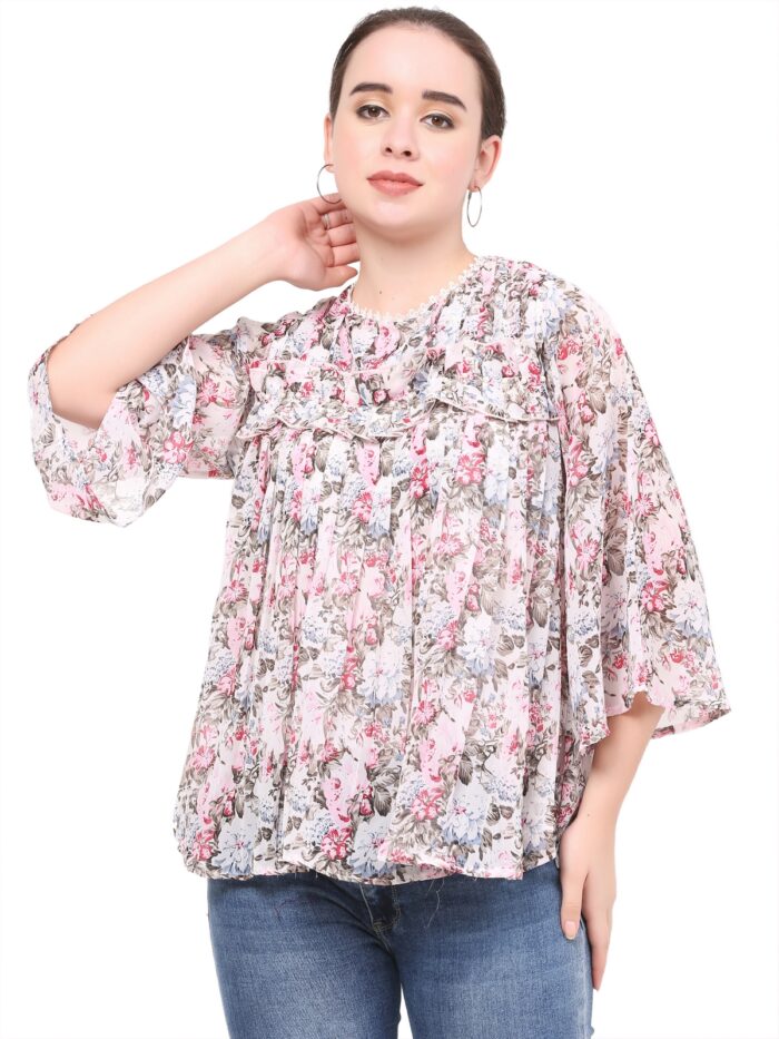 Flower Women Tops