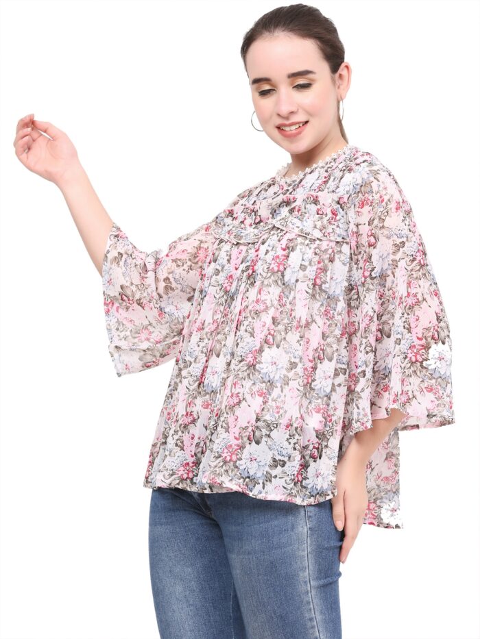Flower Women Tops