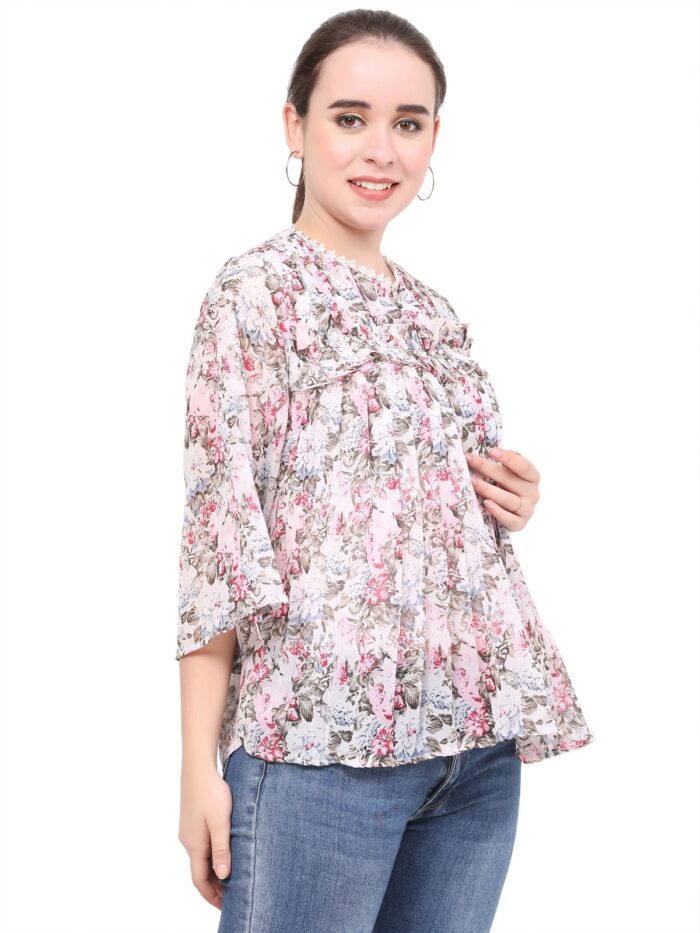 Flower Women Tops