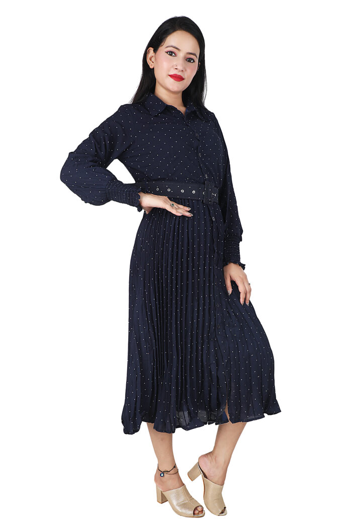Blue Dot Dresses