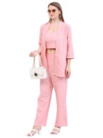 Women Peach Co-ords Set || 3 Piece Set