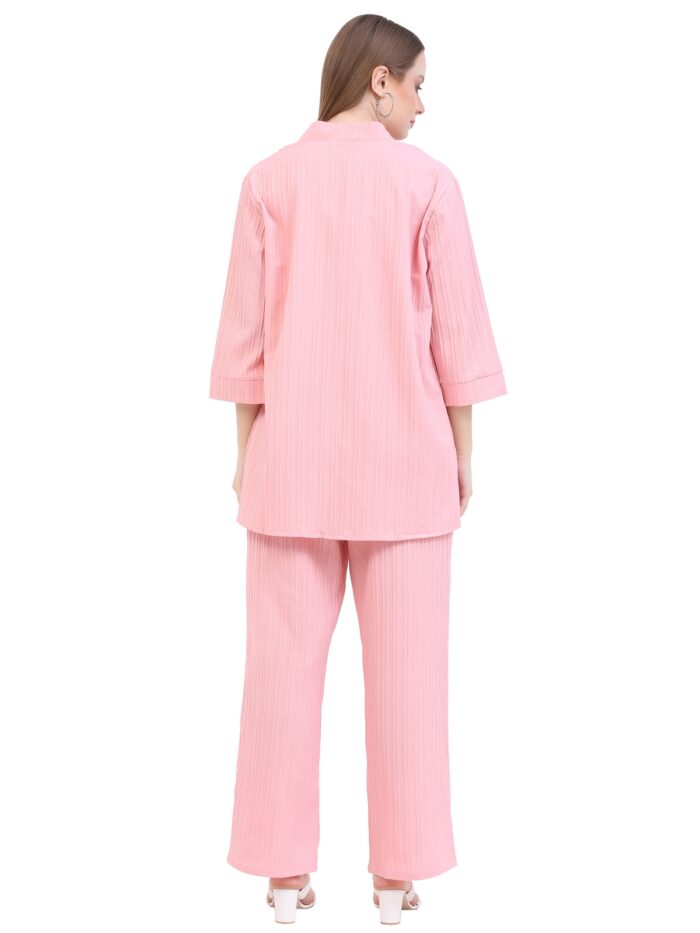 Women Peach Co-ords Set || 3 Piece Set