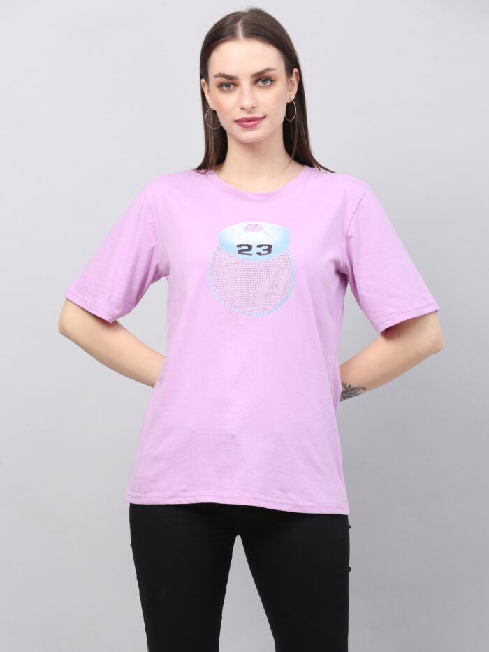 Purple T-shirts for Women