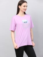Purple T-shirts for Women