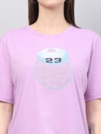 Purple T-shirts for Women