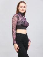 Tie And Dye Multicolor Top For Women