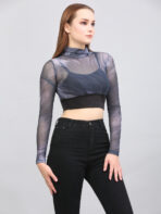 Tie And Dye Multicolor Top For Women