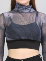 Tie And Dye Multicolor Top For Women