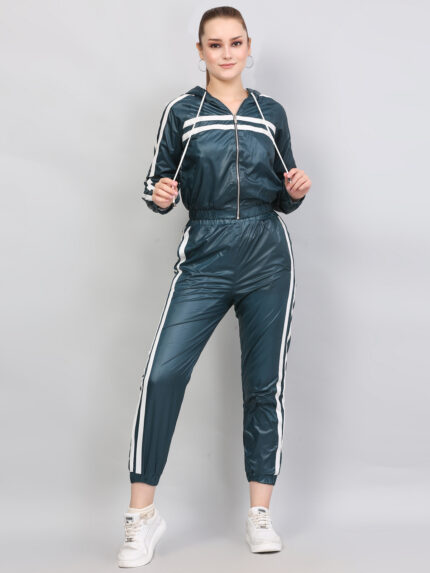 Bottel Green Women's Tracksuits / Women's Sportswear Sets