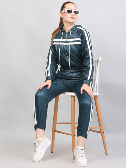 Bottel Green Women's Tracksuits / Women's Sportswear Sets