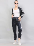 Black Women's Tracksuits / Women's Sportswear Sets