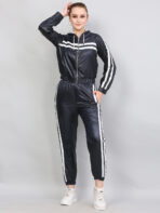 Black Women's Tracksuits / Women's Sportswear Sets