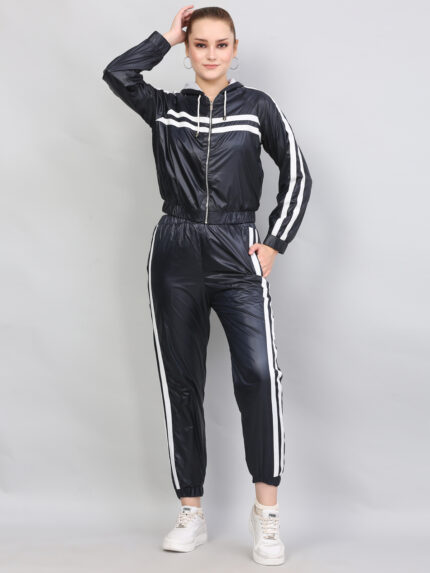 Black Women's Tracksuits / Women's Sportswear Sets