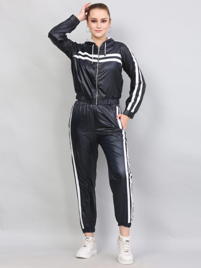 Black Women's Tracksuits / Women's Sportswear Sets