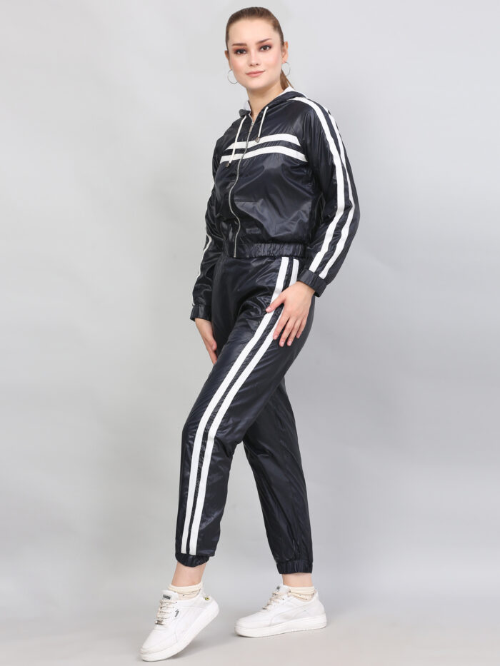 Black Women's Tracksuits / Women's Sportswear Sets