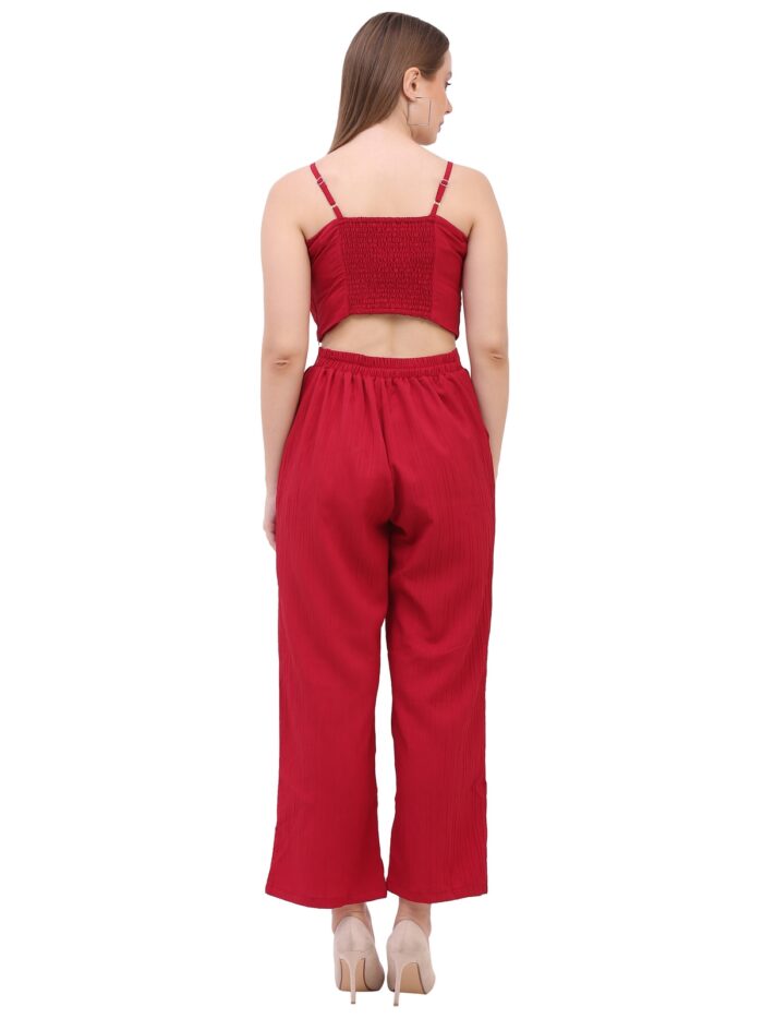 Women Pink Co-ords Set || 3 Piece Set
