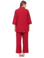 Women Pink Co-ords Set || 3 Piece Set