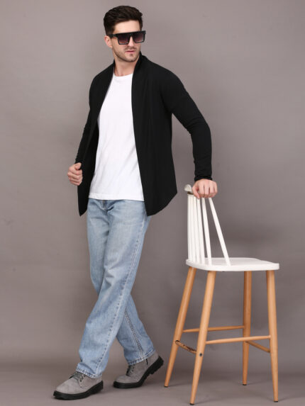 Men Open Casual Shrug