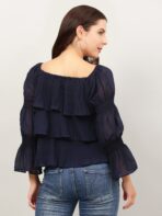 Layered Ruffle Tops For Women