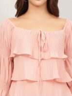Layered Ruffle Tops For Women