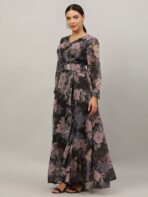 Women Gown Multicolor Dress