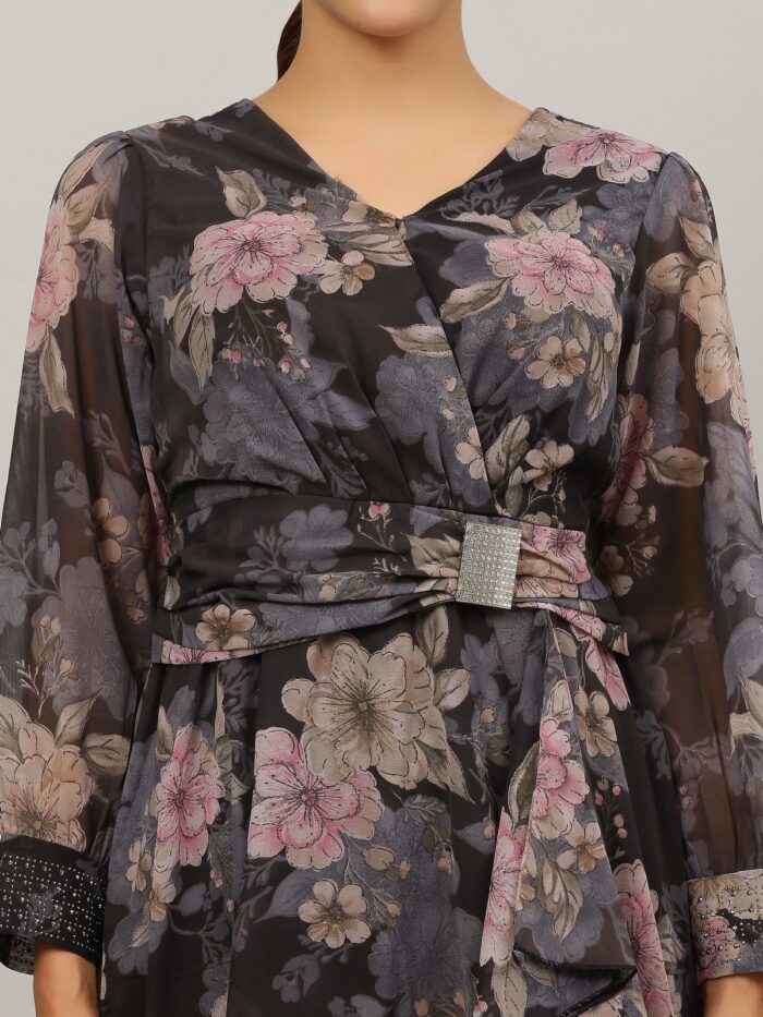 Women Gown Multicolor Dress