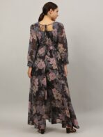 Women Gown Multicolor Dress
