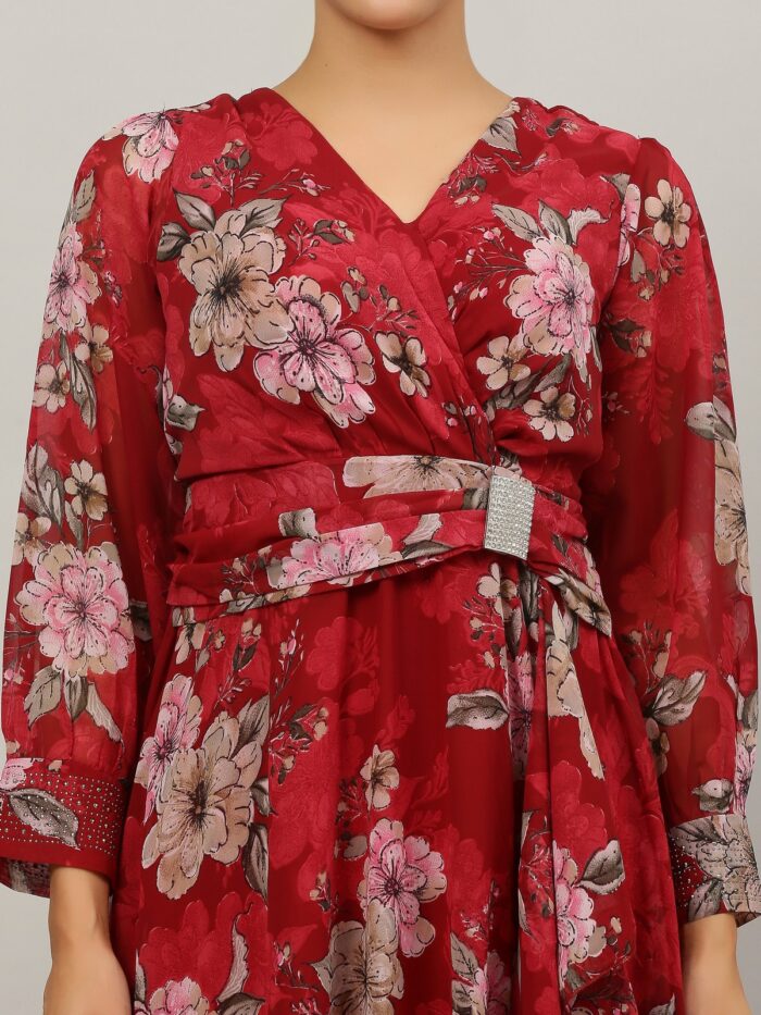 Women Gown Multicolor Dress