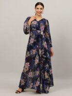 Women Gown Multicolor Dress