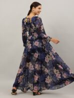 Women Gown Multicolor Dress