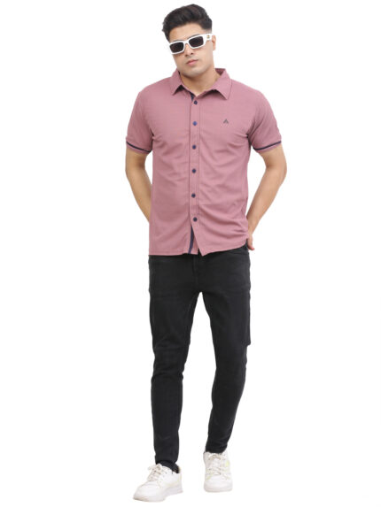 Buy Casual Peach Shirts for Men