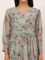 Women Gown Multicolor Dress