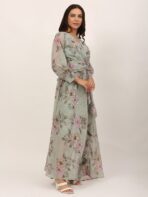 Women Gown Multicolor Dress