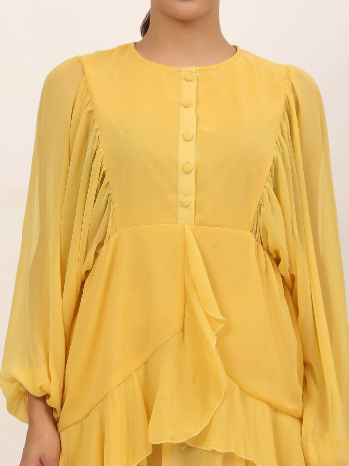 Women Ruffled Dress