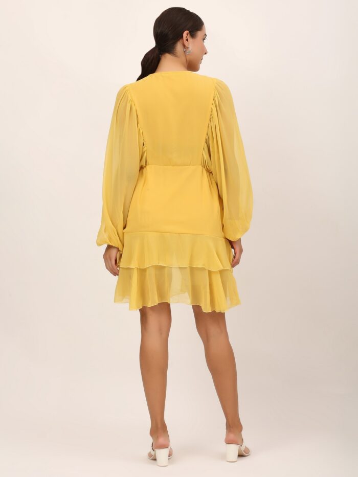 Women Ruffled Dress