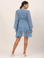 Women Ruffled Dress