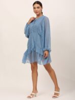 Women Ruffled Dress