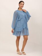 Women Ruffled Dress