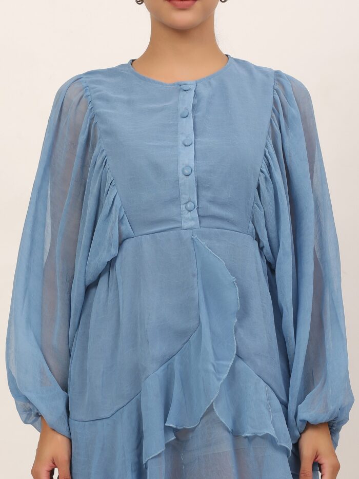 Women Ruffled Dress