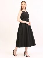 Black Sleeveless Party Dresses