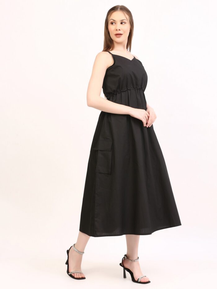 Black Sleeveless Party Dresses