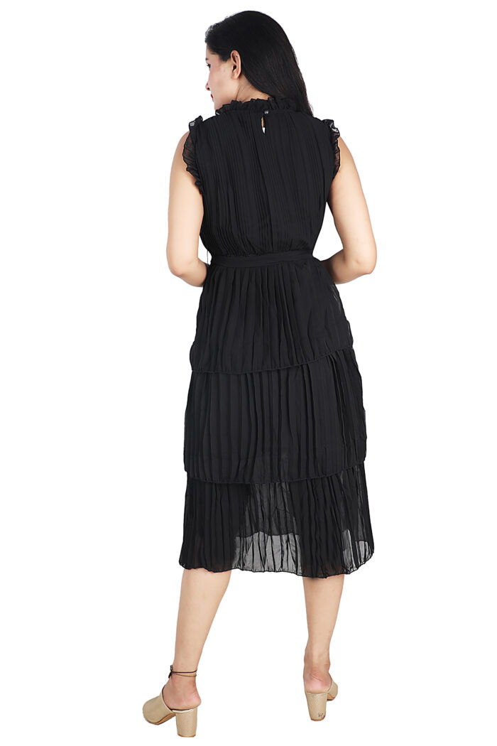 knee length frill Dress For Women